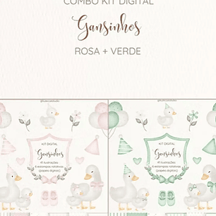 Kit Digital Gansinhos