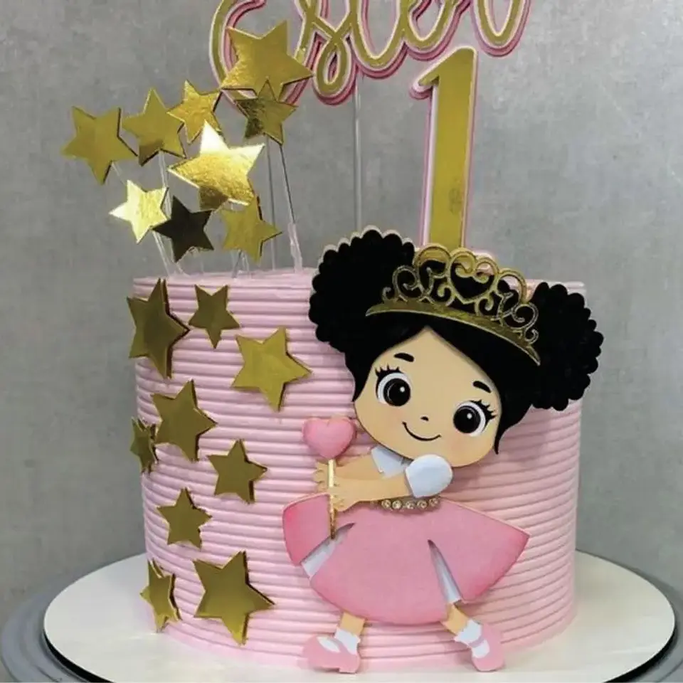 Arquivo Topo de Bolo Princesas 1