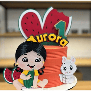 Arquivo Topo de Bolo Magali Baby