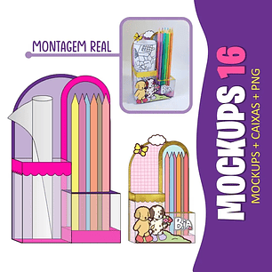 Arquivo para Mockup Kit Colorir