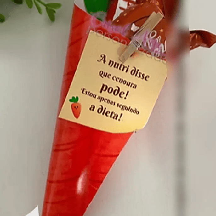 Arquivo Páscoa Cone Cenoura 1