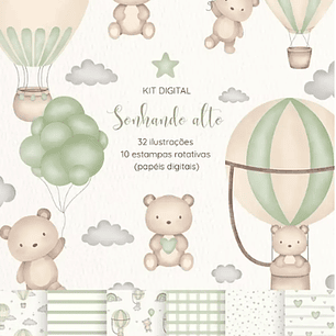 Kit Digital Sonhando Alto Verde