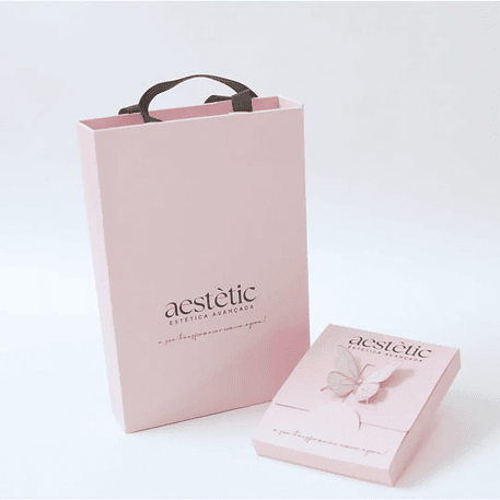 Arquivo Molde Sacola Cartão Presente 1