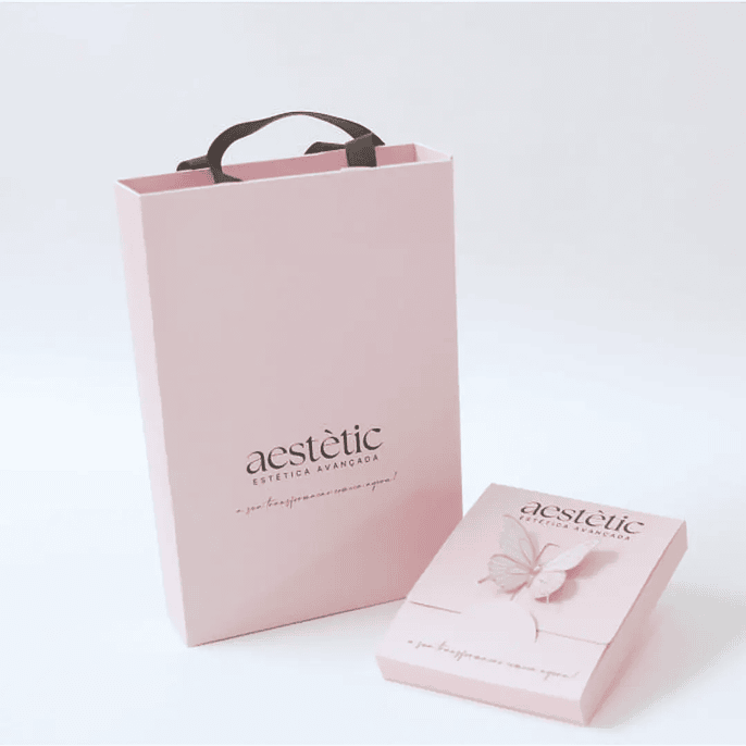 Arquivo Molde Sacola Cartão Presente 1