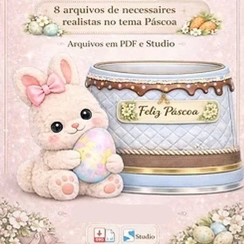 Arquivo Páscoa Card Necessaire