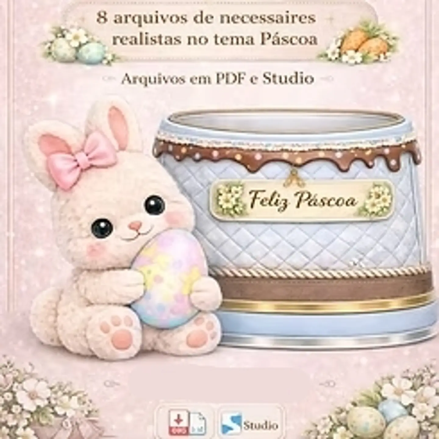 Arquivo Páscoa Card Necessaire 1