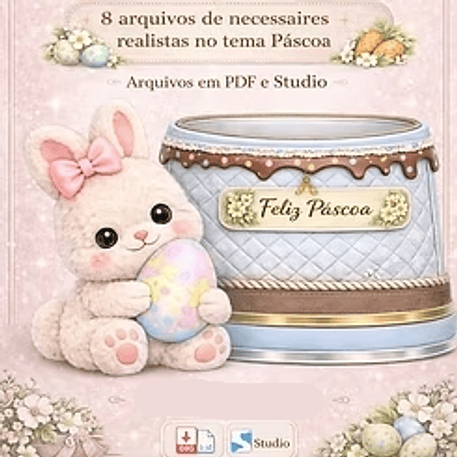 Arquivo Páscoa Card Necessaire 1