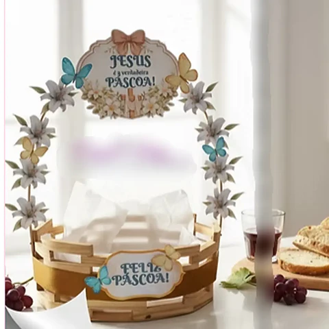 Arquivo Páscoa Cristã Cesta