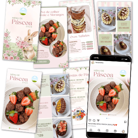 Kit Digital Camy Pack-Menu de Pascoa 1