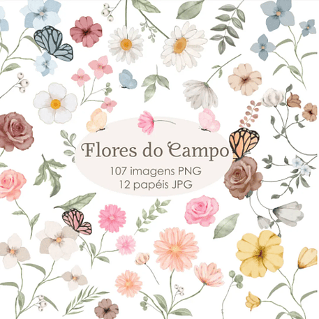 Kit Digital Flores do Campo 1