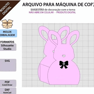 Arquivo Páscoa Sacolinha Coelhinho