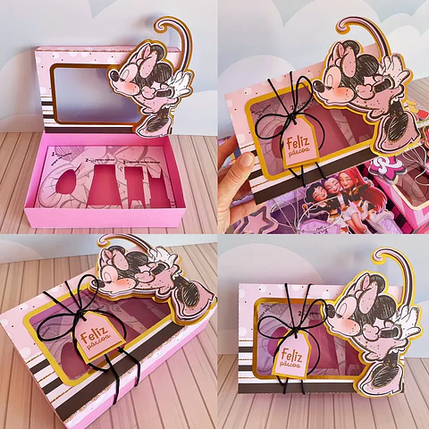 Arquivo Páscoa Mini Confeiteiro Minnie