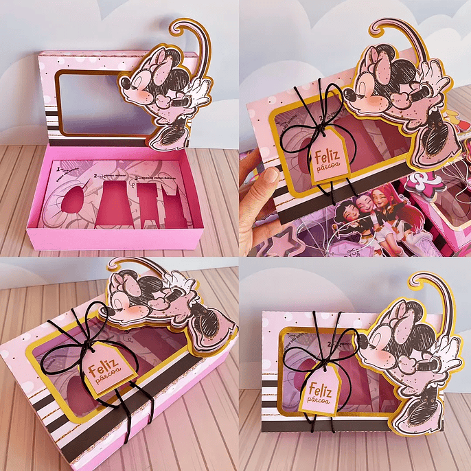 Arquivo Páscoa Mini Confeiteiro Minnie 1