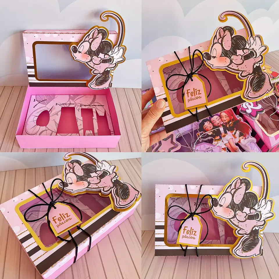 Arquivo Páscoa Mini Confeiteiro Minnie 1