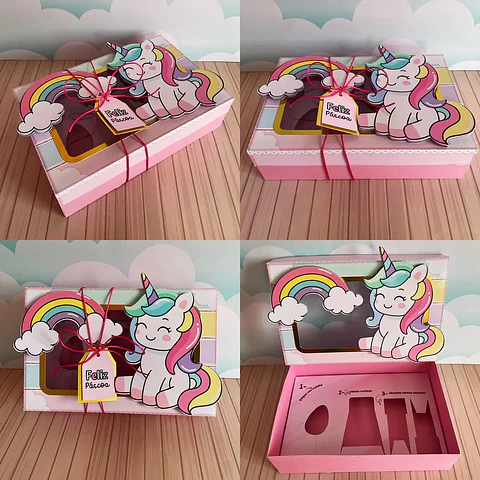 Arquivo Páscoa Mini Confeiteiro Unicórnio
