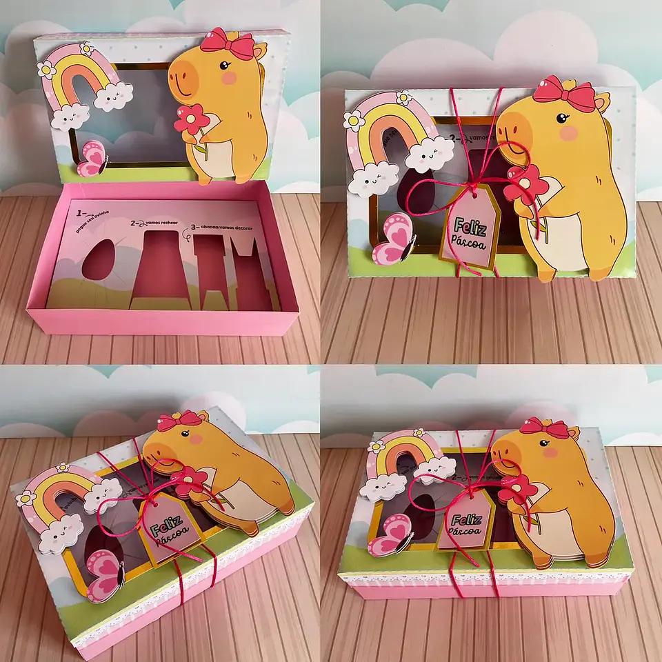Arquivo Páscoa Mini Confeiteiro Capivara 1