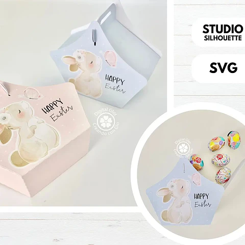 Arquivo Páscoa Molde Caixa de Ovo