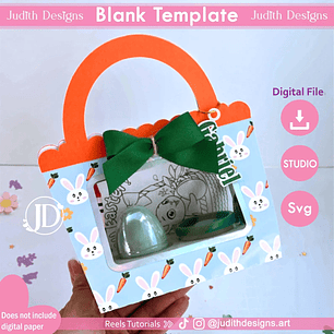 Arquivo Páscoa Molde de caixa de atividades de Páscoa