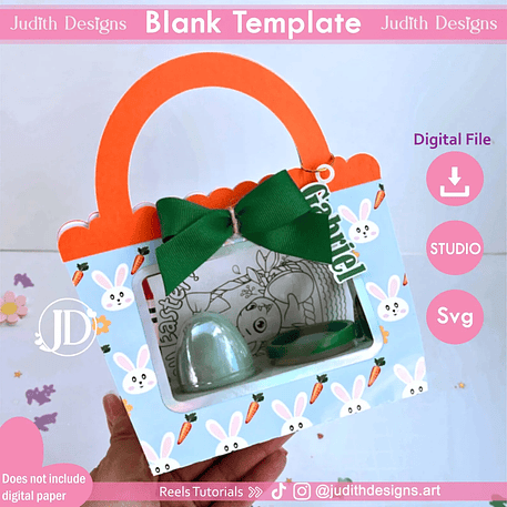 Arquivo Páscoa Molde de caixa de atividades de Páscoa 1