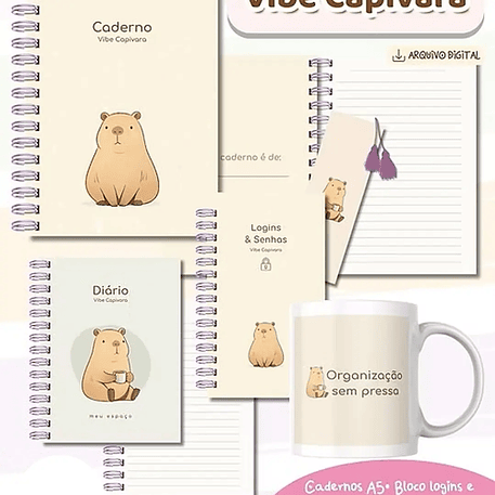 Arquivo Pack Vibe Capivara 1