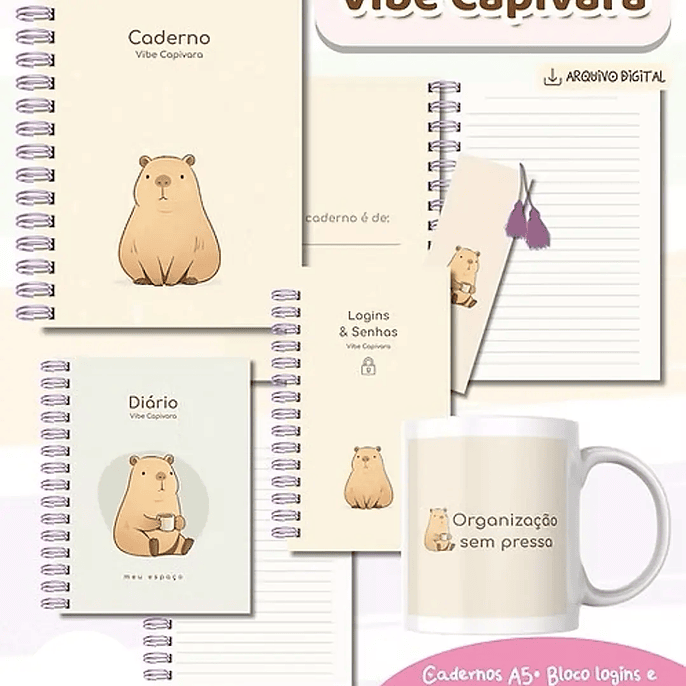 Arquivo Pack Vibe Capivara 1