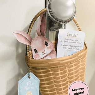 Arquivo Páscoa Caça aos Ovos Coelhinho