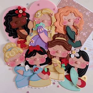 Arquivo Coleção Princesas Sonhos & Encanto