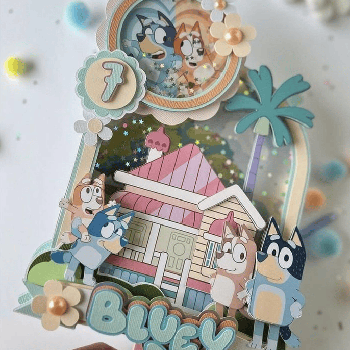 Arquivo Topo de Bolo Bluey 1