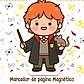 Arquivo Marcadores de Páginas Magnéticos - Harry Potter - Thumbnail 2