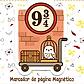Arquivo Marcadores de Páginas Magnéticos - Harry Potter - Thumbnail 5