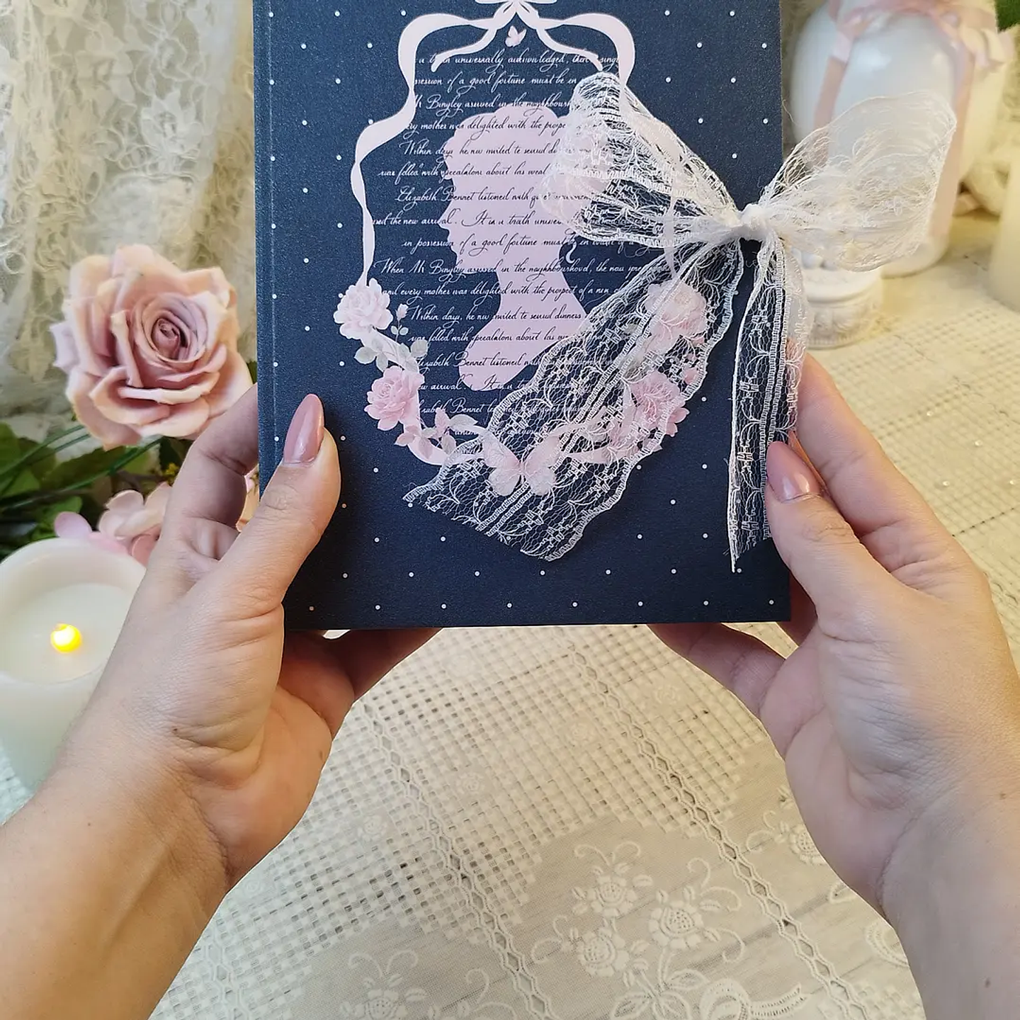 Arquivo Diario Coleção Laços e Rosas Costura 6