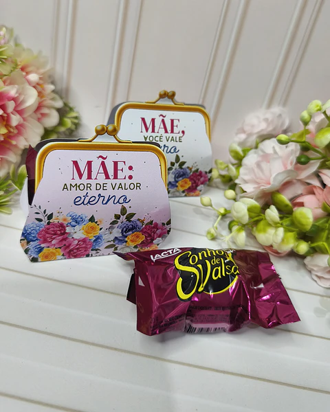 Arquivo Dia das Mães Bolsinha Porta Moedas