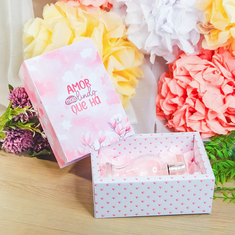 Arquivo Dia das Mães Caixa com moldura Alta 12x18cm