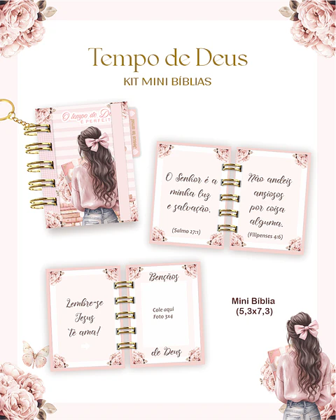 Arquivo Kit Mini Bíblia Tempo de Deus