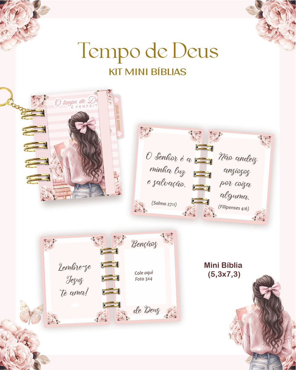 Arquivo Kit Mini Bíblia Tempo de Deus 1
