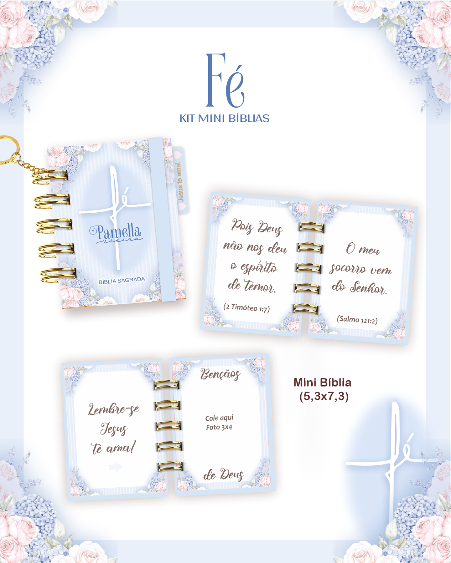 Arquivo Kit Mini Bíblia Fé 1