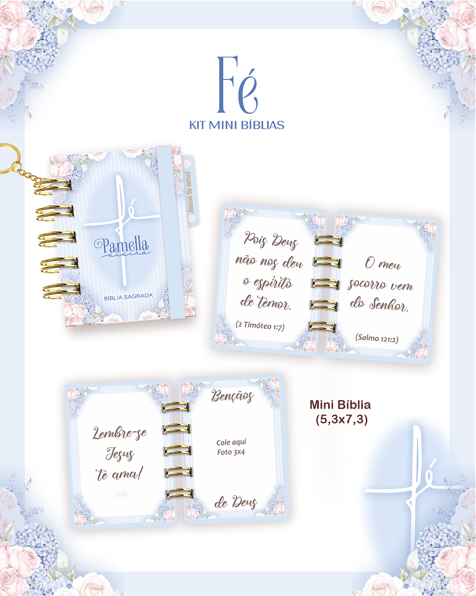 Arquivo Kit Mini Bíblia Fé 1