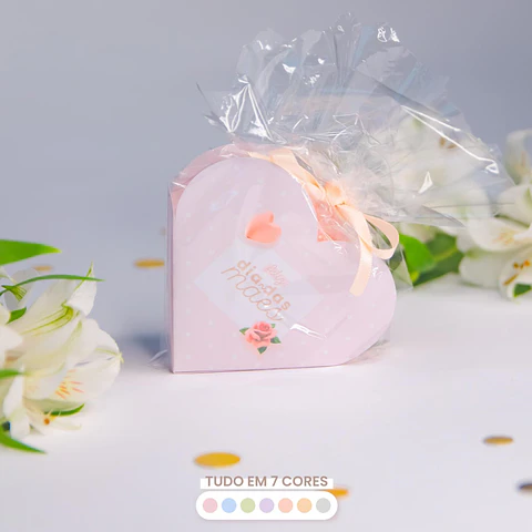 Arquivo Dia das Mães Caixinha coração