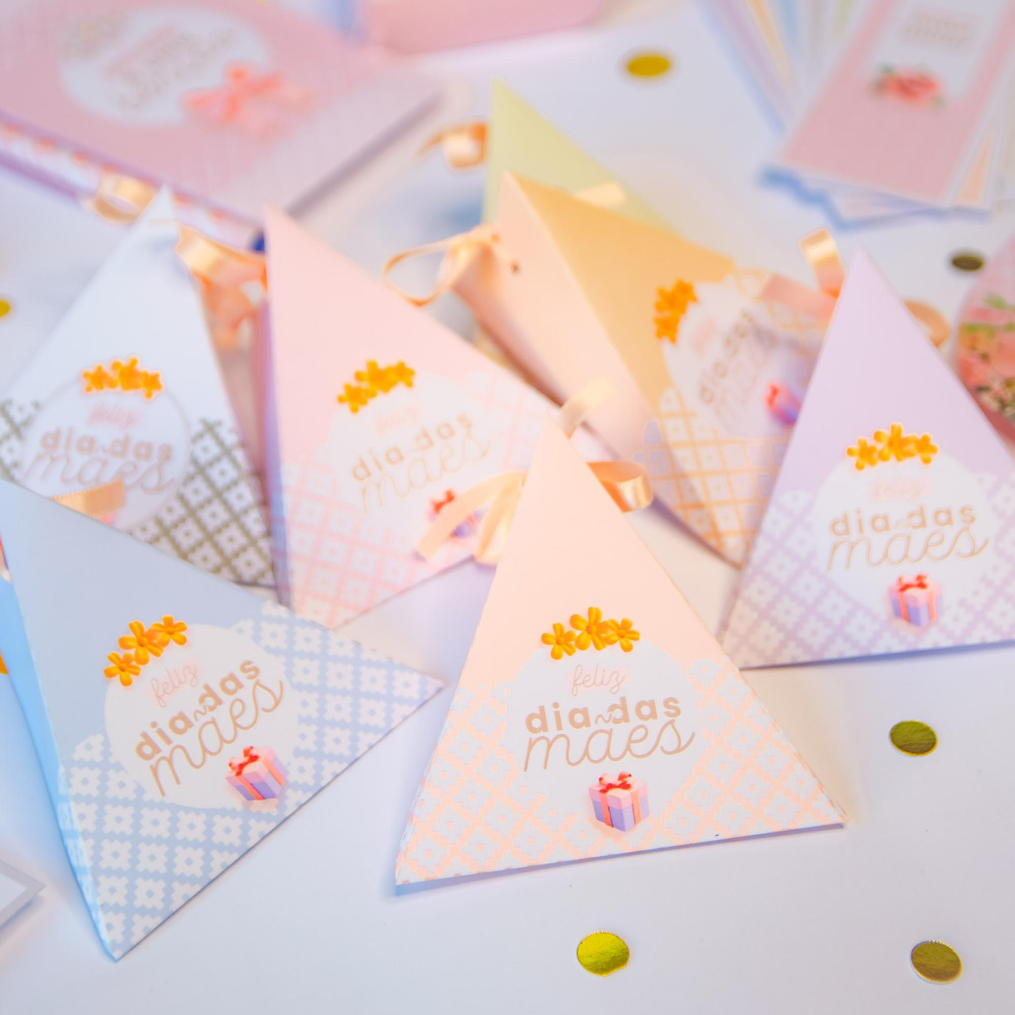 Arquivo Dia das Mães Porta Bombom Triangular 1