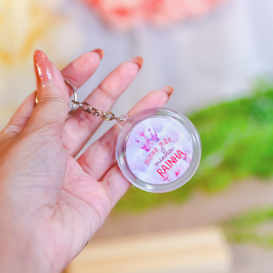 Arquivo Dia das Mães Adesivo tag Chaveiro botton 1