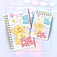 Arquivo Caderno Pautado A5 + Bloquinho A6 - Ursinhos Carinhosos - Thumbnail 2