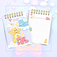 Arquivo Caderno Pautado A5 + Bloquinho A6 - Ursinhos Carinhosos - Thumbnail 5