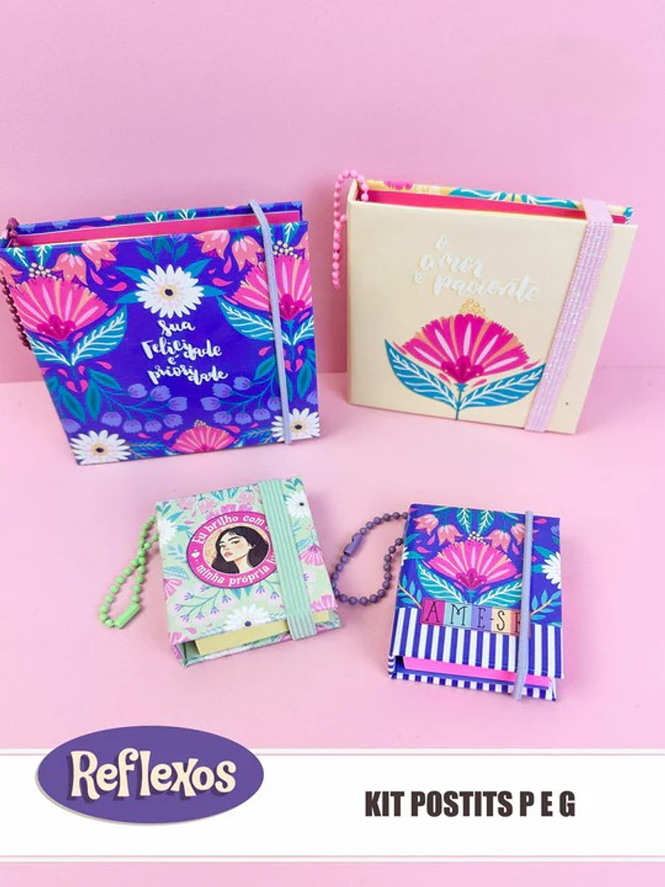 Arquivo Kit Postits P e G - Reflexos 1