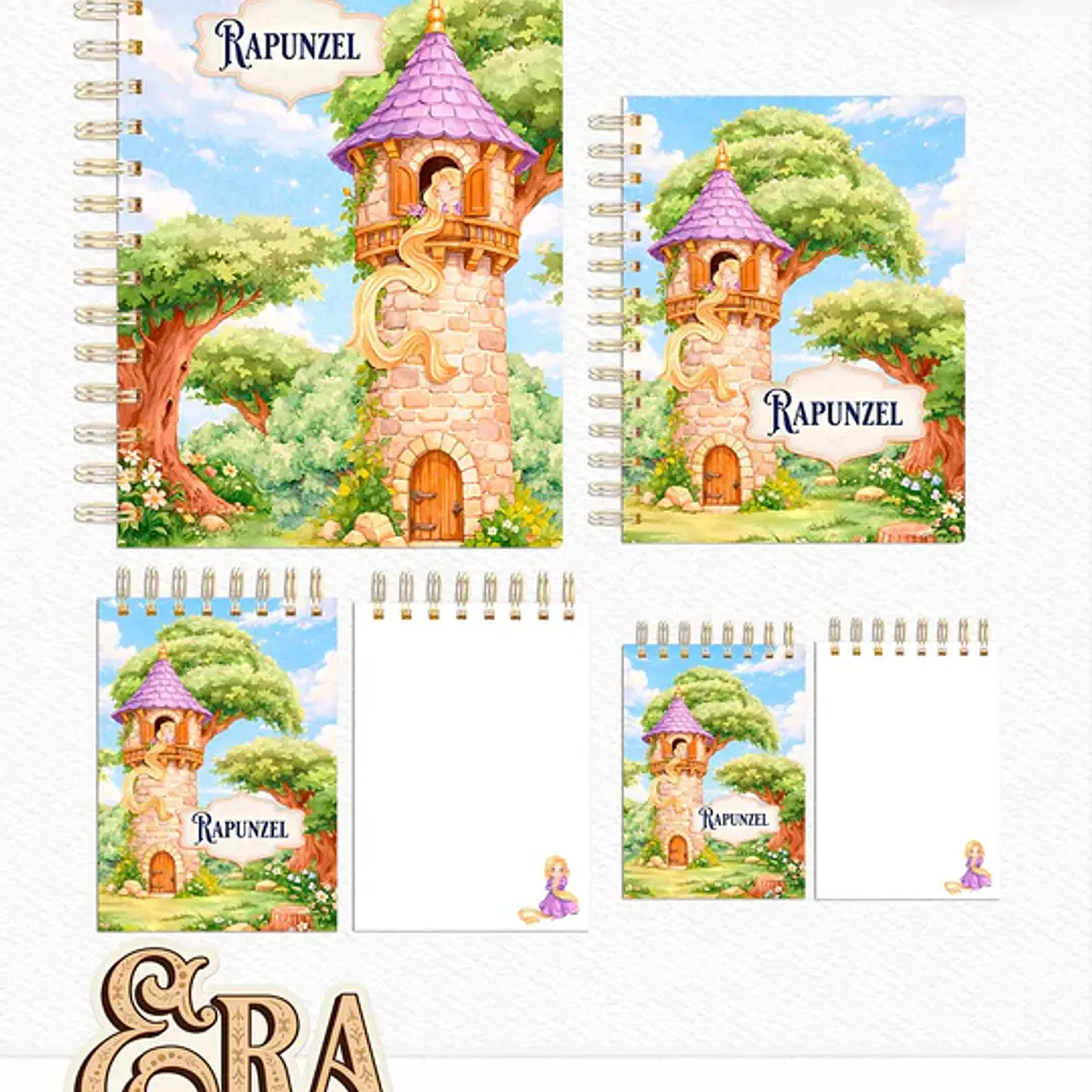 Arquivo Encadernação Princesas Cute 6