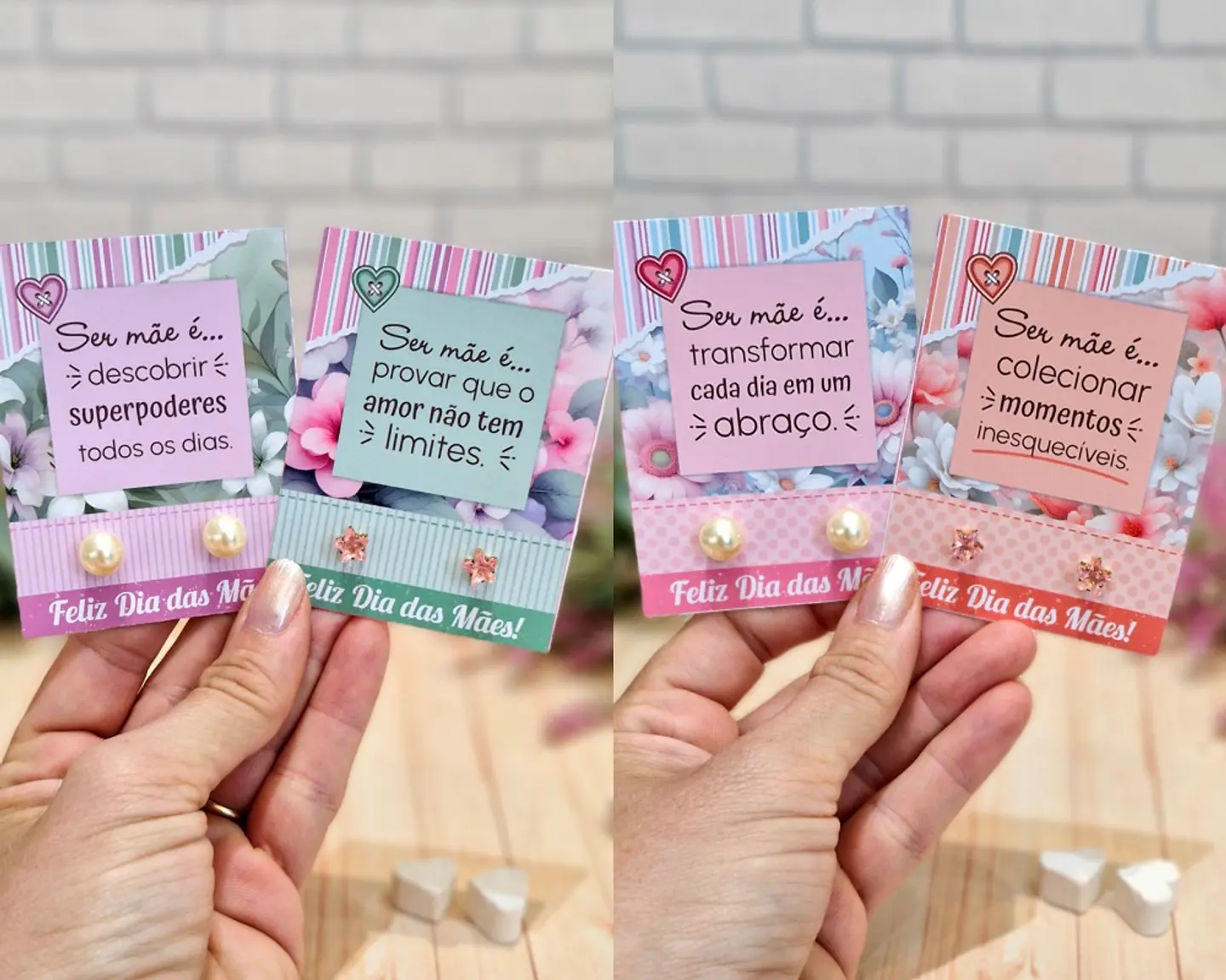 Arquivo de Corte Dia das Mães Card Brinco 1