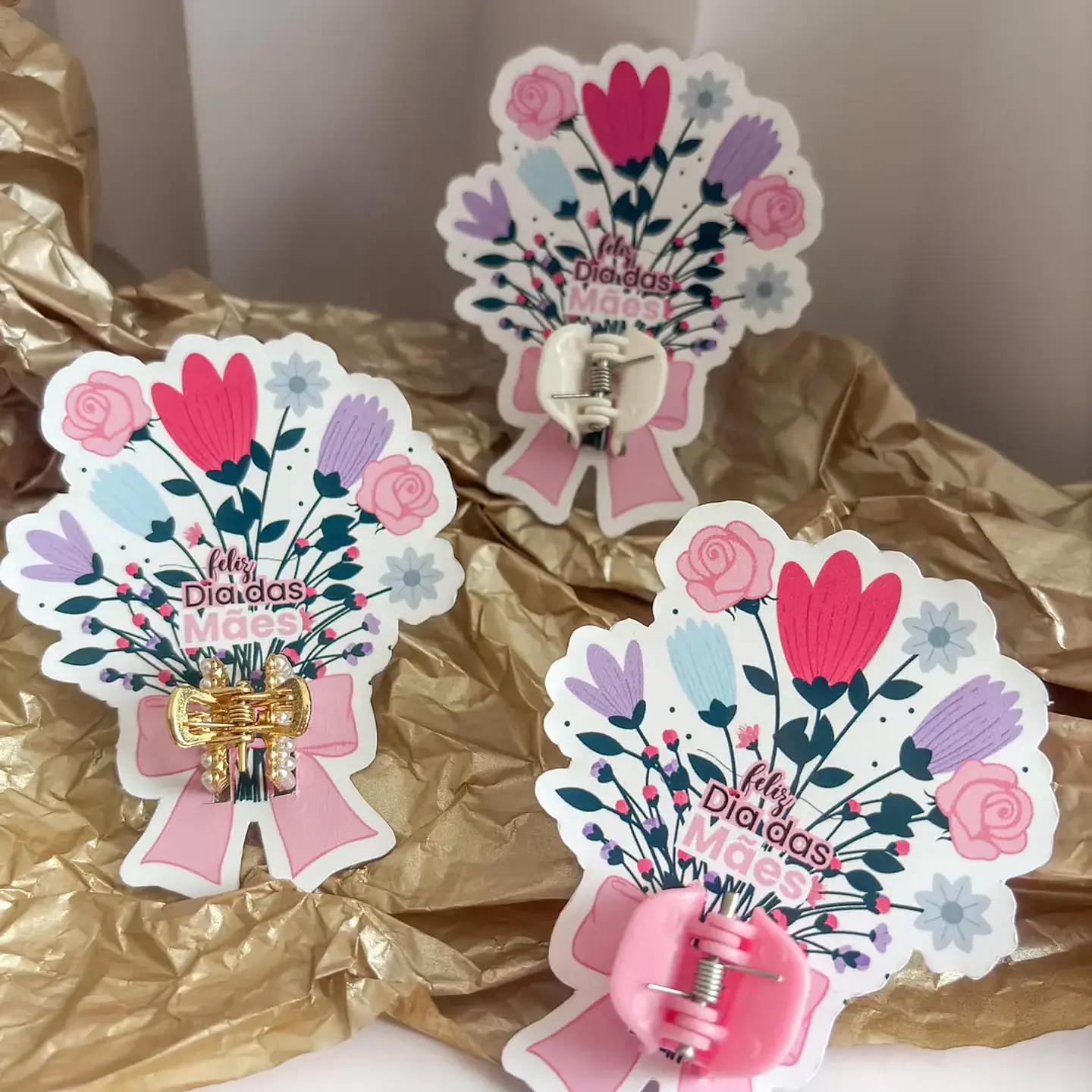Arquivo dia das mães buque de flores pregadeira - PERSONALIZADOS THATA 1