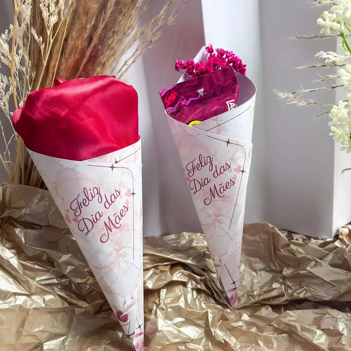 Arquivo dia das mães cone touca ou bombom - PERSONALIZADOS THATA 1