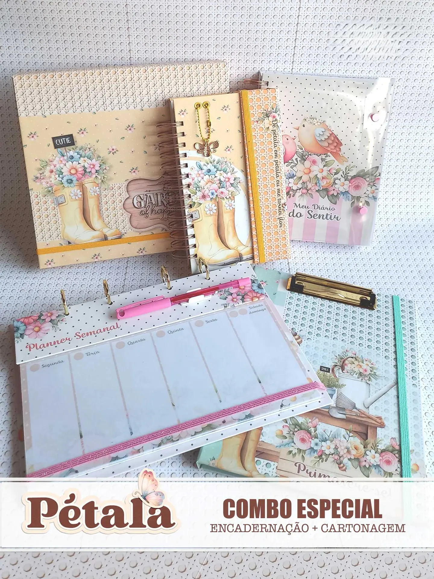 Arquivo Pétala - Combo Especial (Encadernação + Cartonagem) 1
