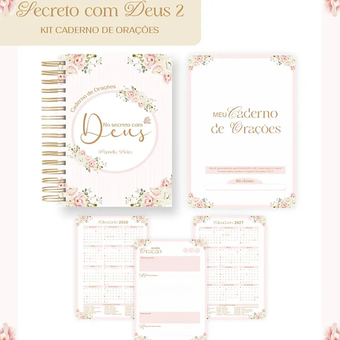 Arquivo Kit Caderno de Orações Secreto com Deus 02