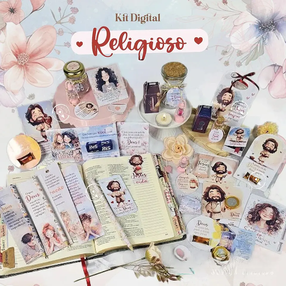 Arquivo de corte Religioso Kit 1